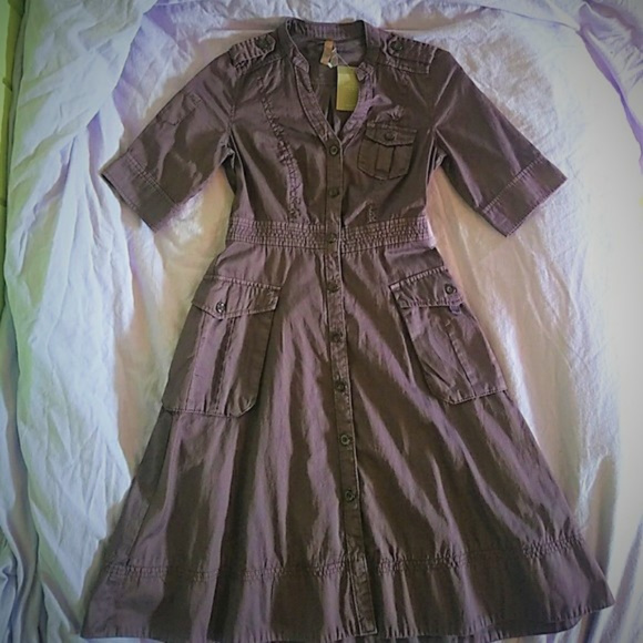 Anthropologie Dresses & Skirts - NWT Anthropologie Maeve Purple Cargo Dress